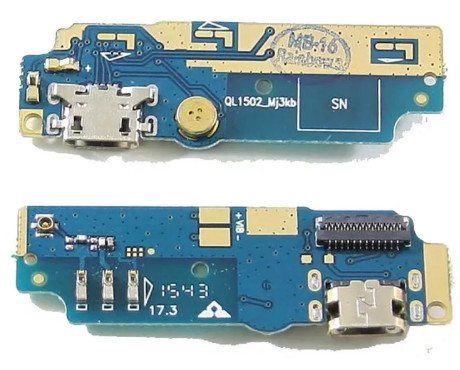 Шлейф Asus ZC550KL (ZenFone Max) плата на системный разъем/микрофон