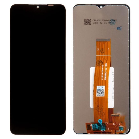Дисплей для Samsung A12s (A127F)  в сборе Черный - OR