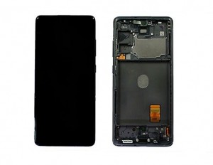 Дисплей для Samsung S20 FE (G780F, G780G) в сборе с рамкой (Красный) 100 Оригинал, в наличии
