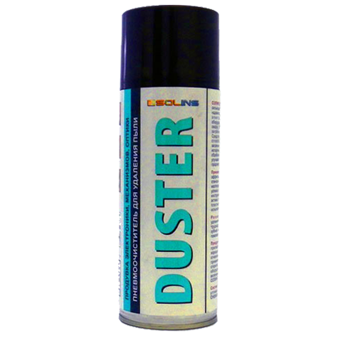 Спрей-пылеудалитель Solins Duster (сжатый воздух, 400 мл.)