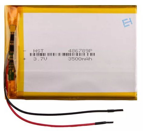 Универсальный аккумулятор 486789p 3,7v Li-Pol 3500 mAh (4.8*67*89 mm)