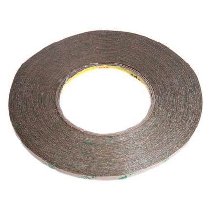 Скотч двусторонний акриловый (прозрачный, 5 мм*0.2 мм*50 м)