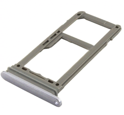 Контейнер SIM Samsung G950F/G955F (S8/S8+) Серебро