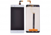Дисплей Xiaomi Mi 4 в сборе с тачскрином Белый
