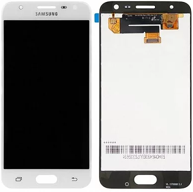 Дисплей для Samsung Galaxy J5 Prime (G570F) в сборе с тачскрином Белый - Оригинал
