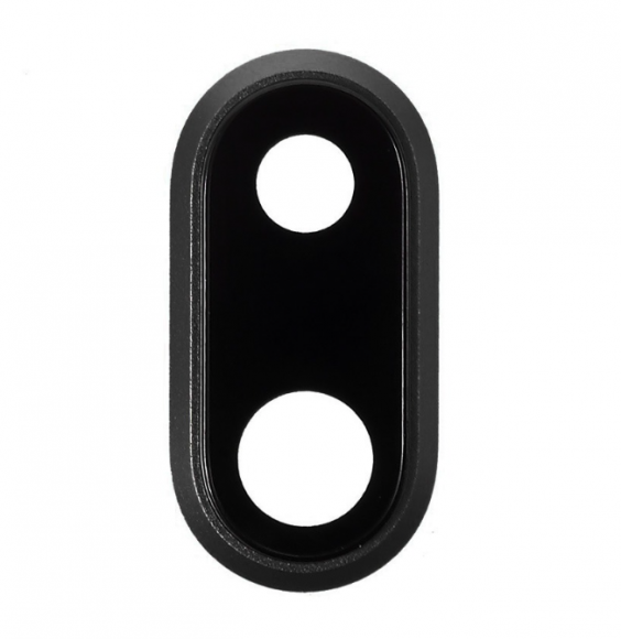 Стекло камеры Apple iPhone X Черный