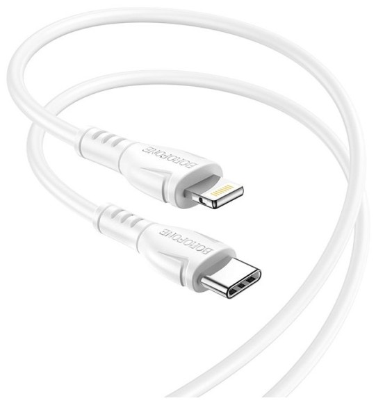 Кабель Borofone BX51 белый Type-c - Lightning