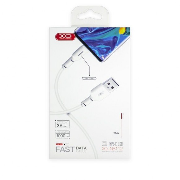 Кабель XO NB112 черный USB-Type-c