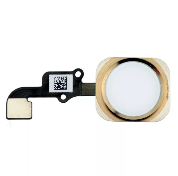 Шлейф для Apple iPhone 6/ iPhone 6 Plus на кнопку HOME в сборе Золото