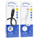 Кабель зарядки USB - Lightning Borofone BX47 Белый (1м, 2.4 A)