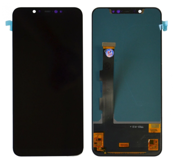 Дисплей Xiaomi Mi 8 в сборе с тачскрином Черный