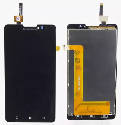 Дисплей Lenovo P780 в сборе с тачскрином Черный