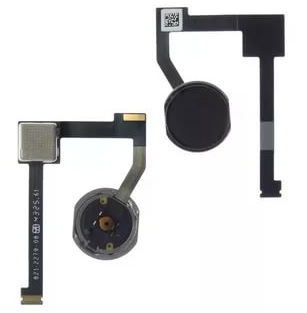 Шлейф для Apple iPad Air 2 на кнопку HOME в сборе Черный