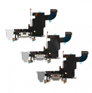 Шлейф для Apple iPhone 6S на разъем гарнитуры/ разъем гарнитуры/ микрофон Белый