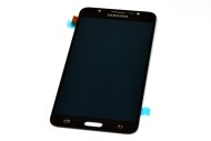 Дисплей для Samsung Galaxy J7 2016 (J710F) в сборе с тачскрином Черный - (AMOLED, с регулировкой подсветки)