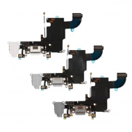 Шлейф для Apple iPhone 6S на разъем зарядки/ разъем гарнитуры/ микрофон Серый Шлейф для Apple iPhone 6S на разъем зарядки/ разъем гарнитуры/ микрофон Серый