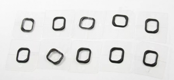Резиновый уплотнитель кнопки HOME Apple iPhone 5 (10 шт.)