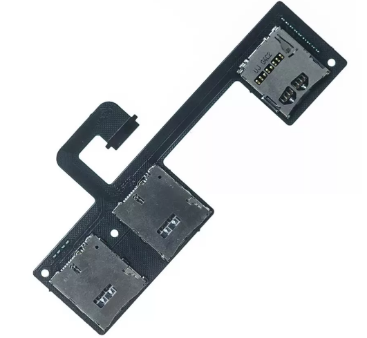 Шлейф HTC One Dual/802w на разъем SIM/MMC