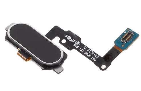 Шлейф Samsung G570F (J5  Prime) на кнопку HOME в сборе Черный