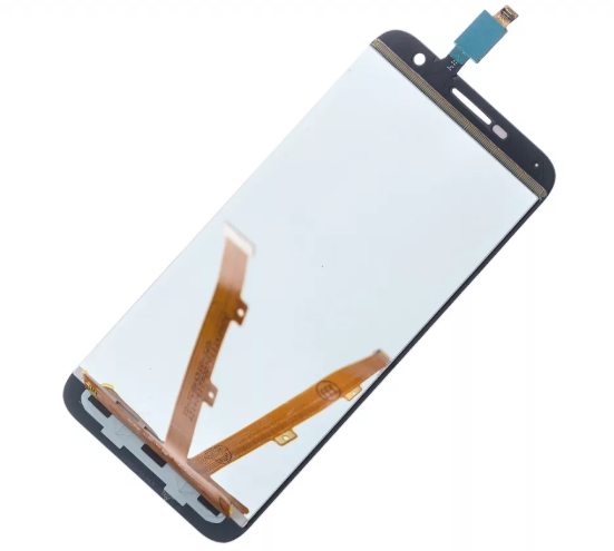 Дисплей Alcatel OT-6016X в сборе с тачскрином Черный