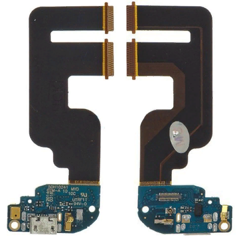 Шлейф HTC One Mini 2 плата на системный разъем/микрофон