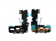 Шлейф для iPhone 7 с разъемом зарядки и микрофоном (Черный)