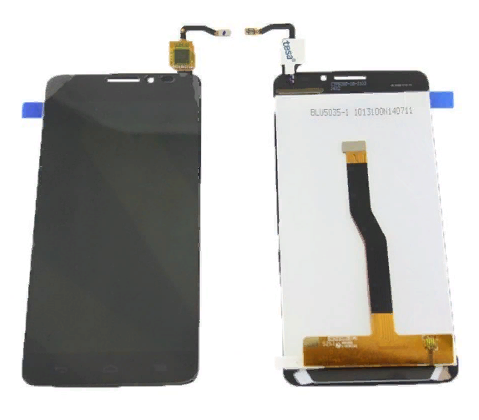 Дисплей Alcatel OT-6043D (Idol X+) в сборе с тачскрином Черный