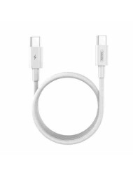 Кабель Type-C - Type-C Remax RC-175c (1м, 100w) белый Кабель Type-C - Type-C Remax RC-175c (1м, 100w) белый