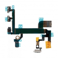 Шлейф для iPhone SE с кнопкой включения, кнопками громкости, микрофоном и вспышкой