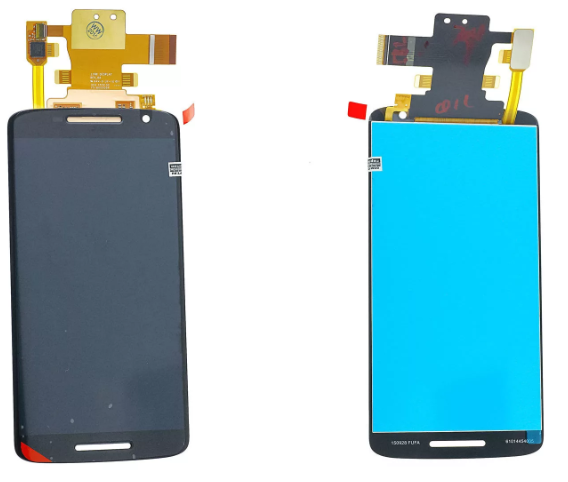 Дисплей Motorola Moto X Play в сборе с тачскрином Черный