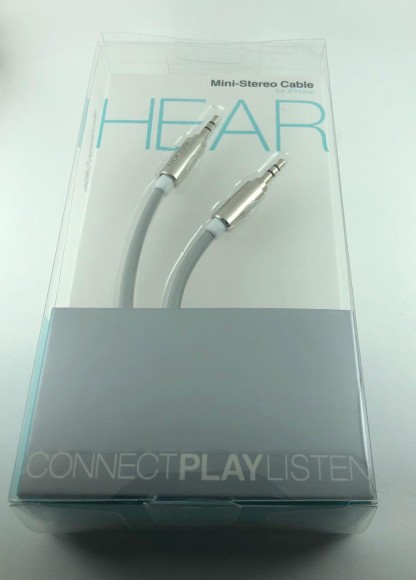 Кабель AUX [3.5 mm - 3.5 mm] Belkin (1.8 м.) Белый