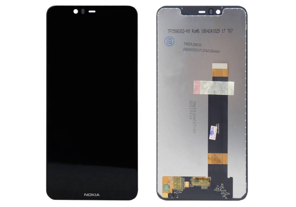 Дисплей Nokia 5.1 Plus в сборе с тачскрином Черный