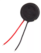 Звонок (buzzer) универсальный диаметр 12мм, толщина 3мм с проводами