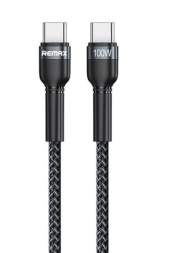 Кабель зарядки Type-C - Type-C Remax RC-172 (100w, 1м) серебро