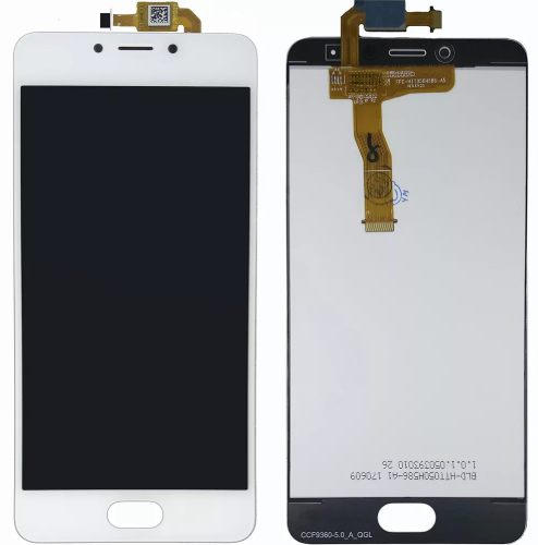 Дисплей Meizu M5 в сборе с тачскрином Белый