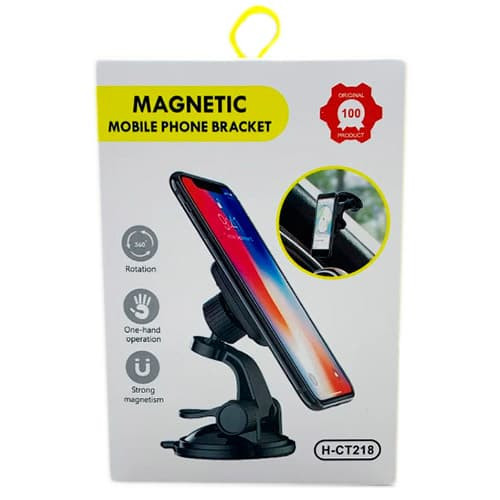 Автомобильный держатель магнитный для телефона MAGNETIC H-CT218  (на приборную панель) 
