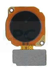 Шлейф Huawei Honor 7X на кнопку HOME в сборе Черный
