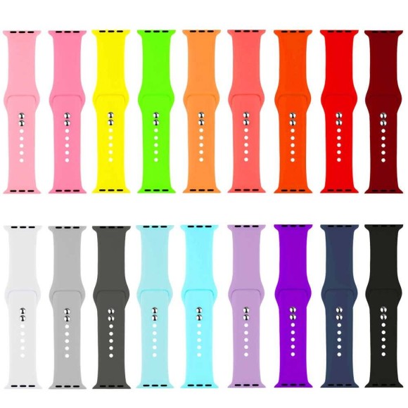 Ремешки AppleWatch 42/44 цвет в ассортименте 