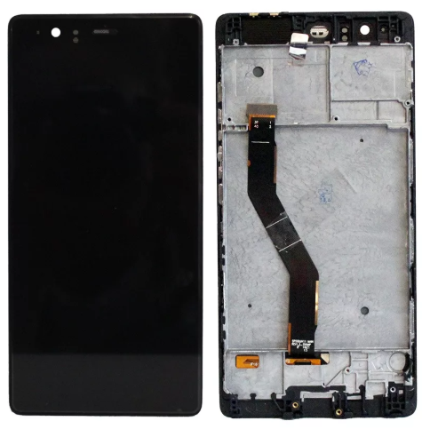 Дисплей Huawei P9 Plus в сборе с тачскрином + рамка Черный