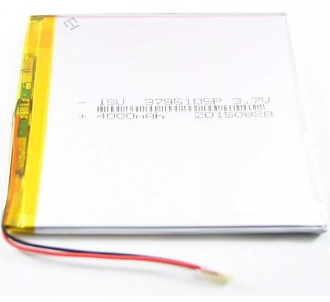 Универсальный аккумулятор 3795105p 3,7v Li-Pol 4000 mAh (3.7*95*105 mm)