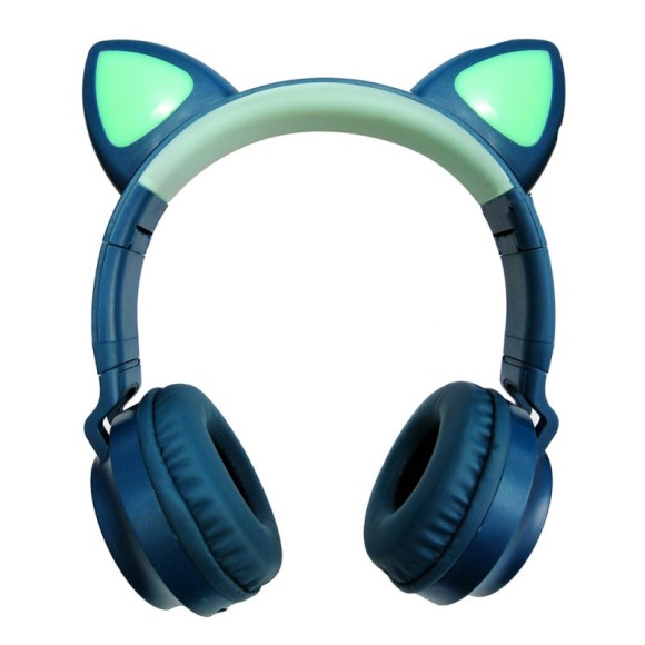 Беспроводная Bluetooth гарнитура Cat Ear JR-028 (с ушками) цвет в ассортименте
