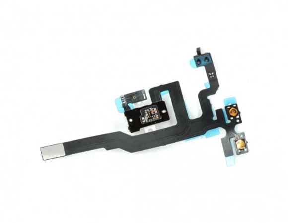 Шлейф для Apple iPhone 4S на разъем гарнитуры Белый Шлейф для Apple iPhone 4S на разъем гарнитуры Белый